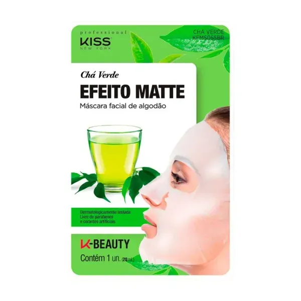 13094 - Mascara Facial Aloe Vera Hidratante e Calmante 20ml Kiss New York 13094 - Mascara Facial Aloe Vera Hidratante e Calmante 20ml Kiss New York